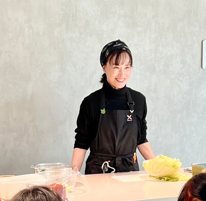 李美栄（ふかやさいアンバサダー）の韓国料理教室｜深谷テラス ヤサイな仲間たちファーム