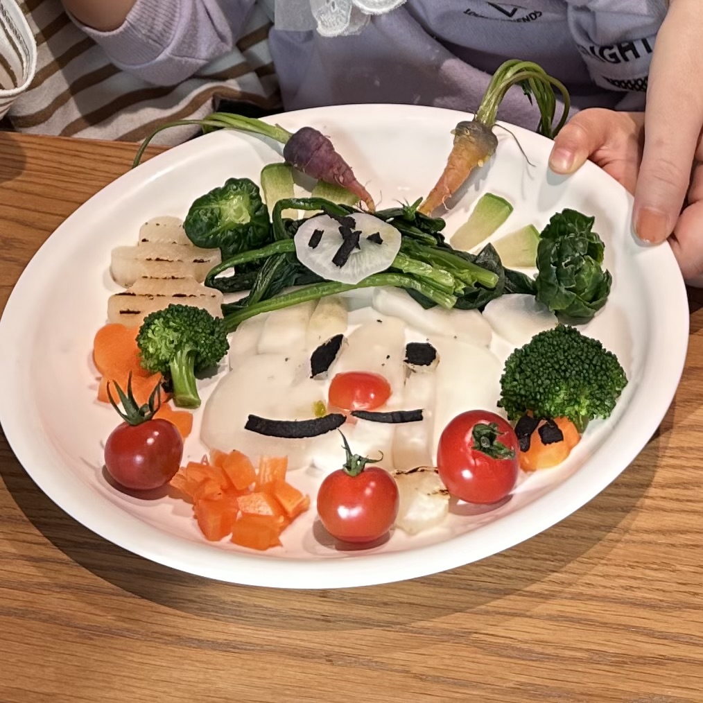 野菜教室「お絵かきサラダ」｜深谷テラス ヤサイな仲間たちファーム